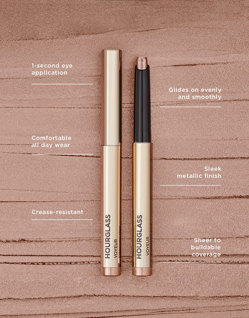 Hourglass Voyeur Eyeshadow Stick - Image 4